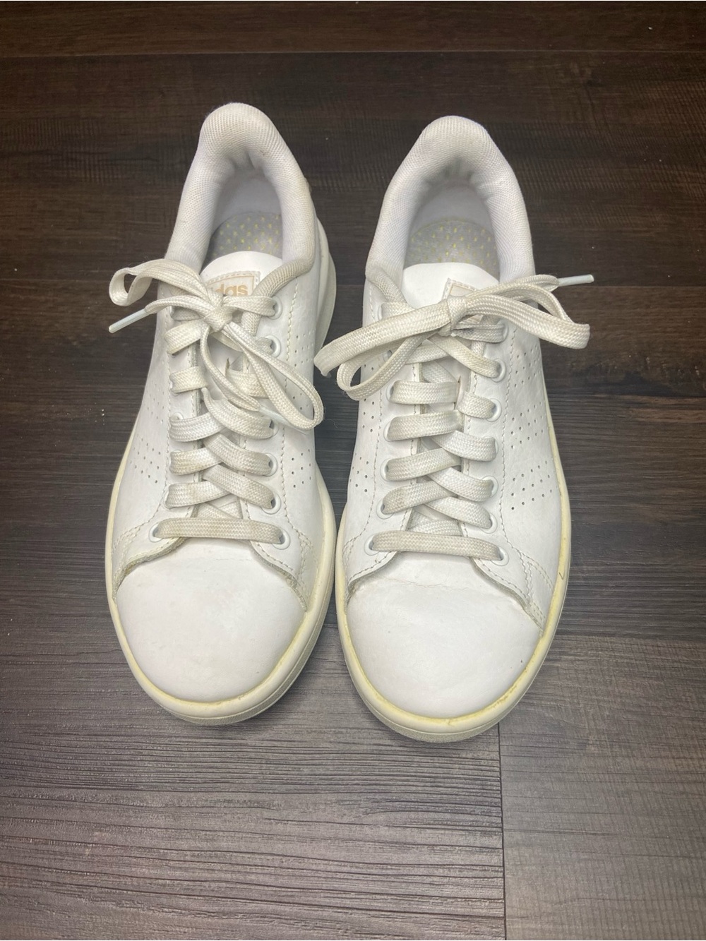 Womens White Adidas Sneakers